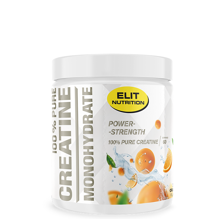 ELIT 100 % Pure Kreatin Monohydrat 300 g orange